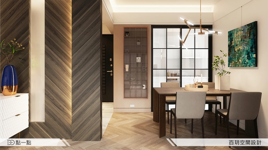 iDiD點一點室內設計  糅合東西方美學　勾勒出綺麗曼妙的混搭居丨中国文山丨百玥空間設計-24