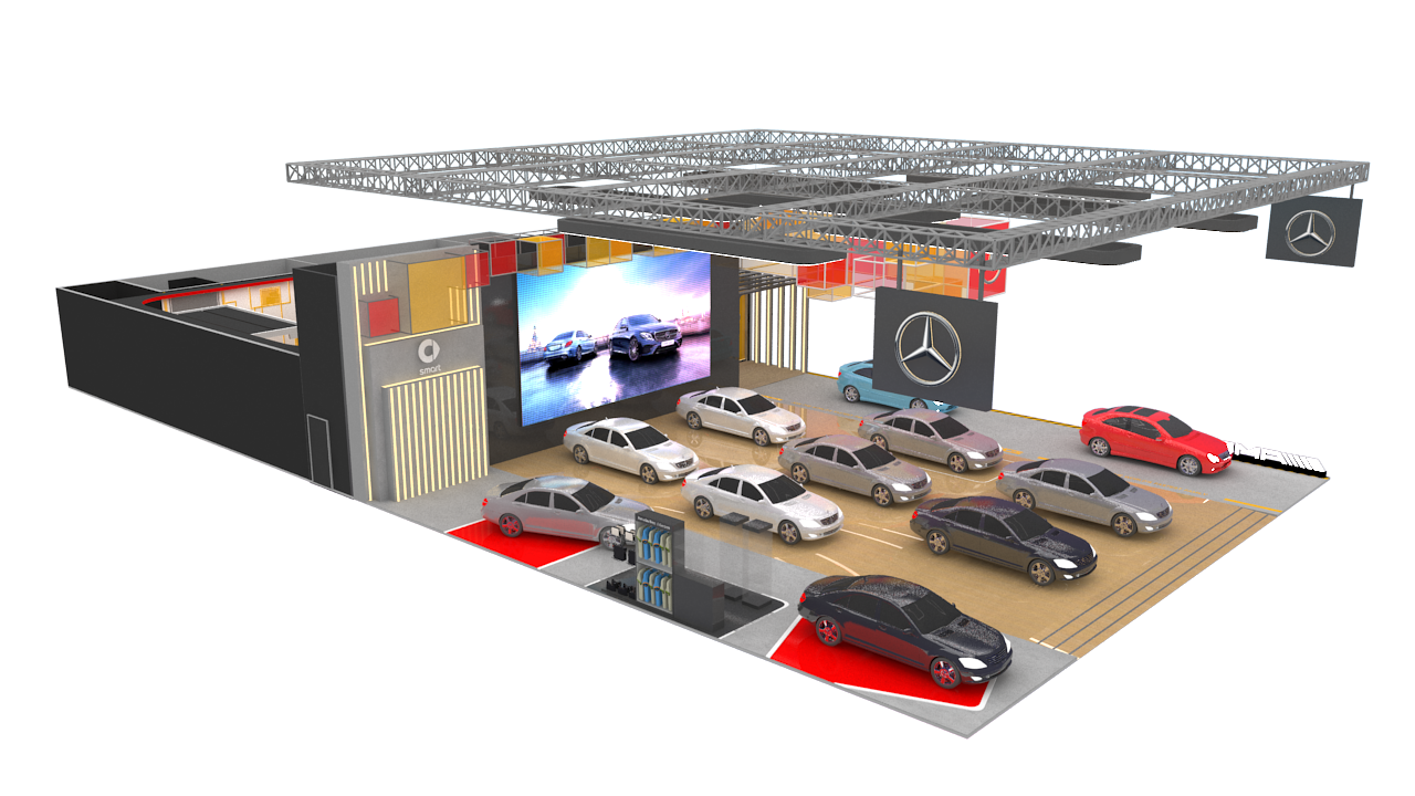 MERCEDES-BENZ BOOTH EXHIBITION CONCEPT-0