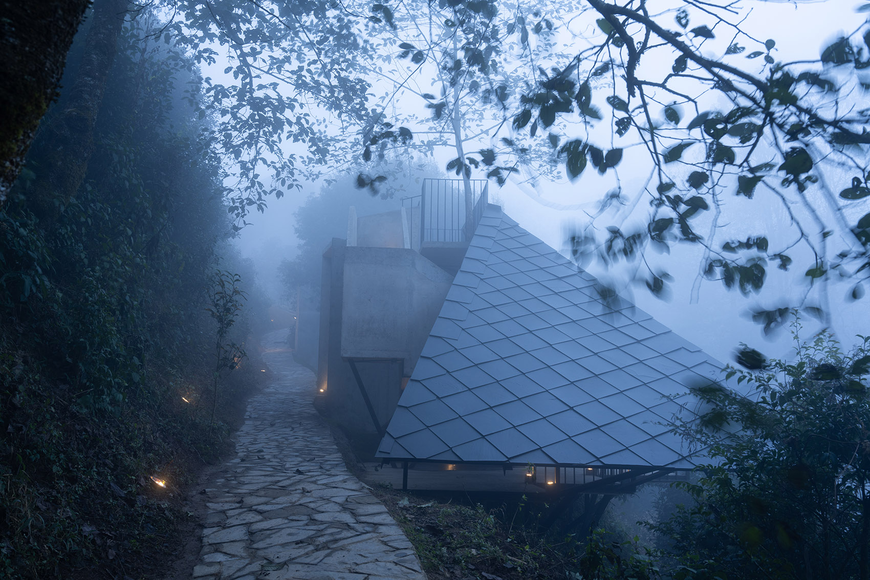 隐入山林的建筑——云南大理无量山风景厕所丨孔祥伟工作室-90