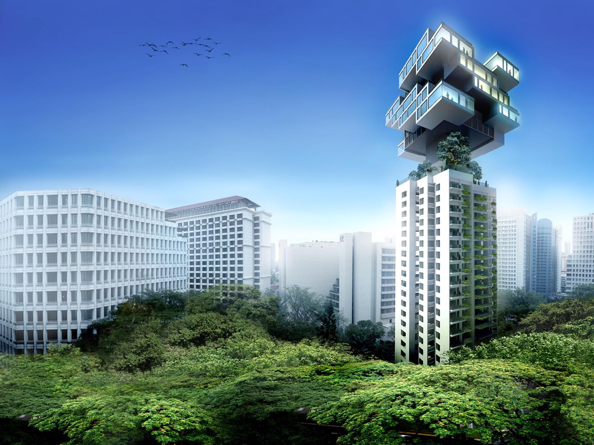 新加坡空中别墅,尽享城市风光-12