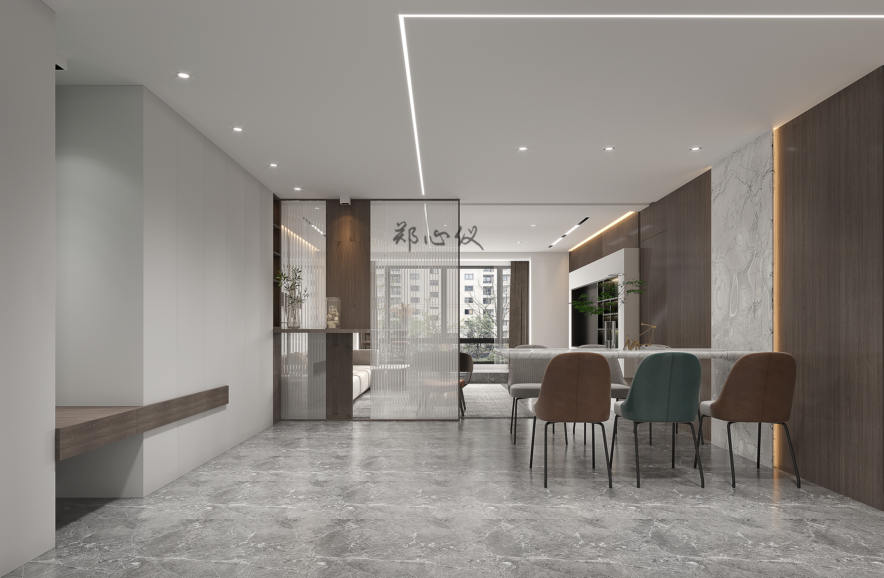 现代简约平层设计-3