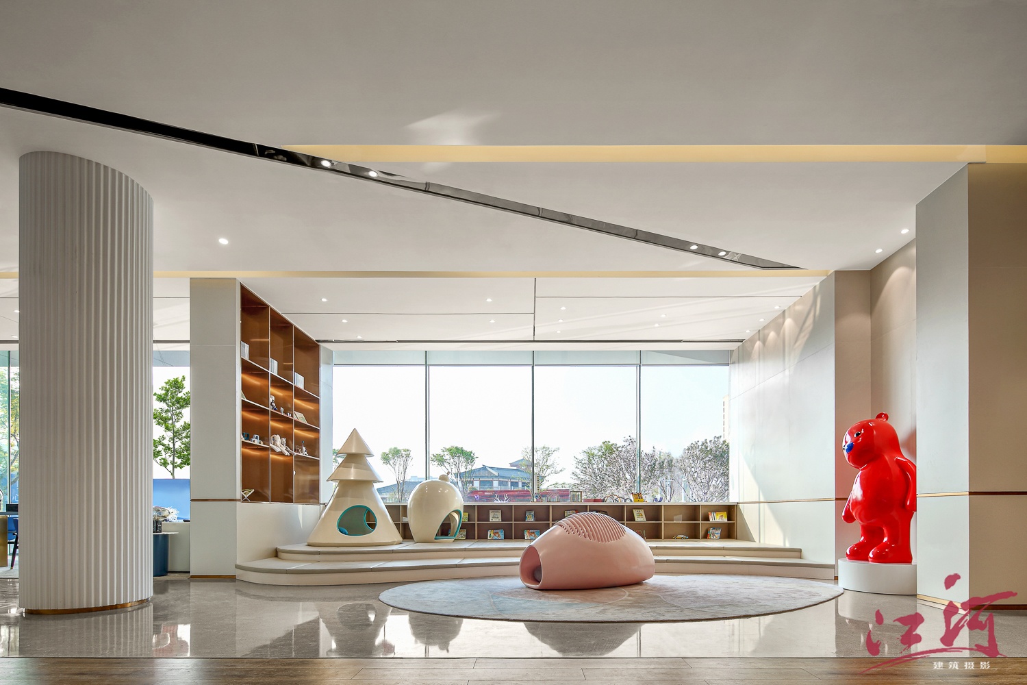 鹿鸣见山售楼处|售楼处拍摄|售楼处空间摄影|销售中心-7