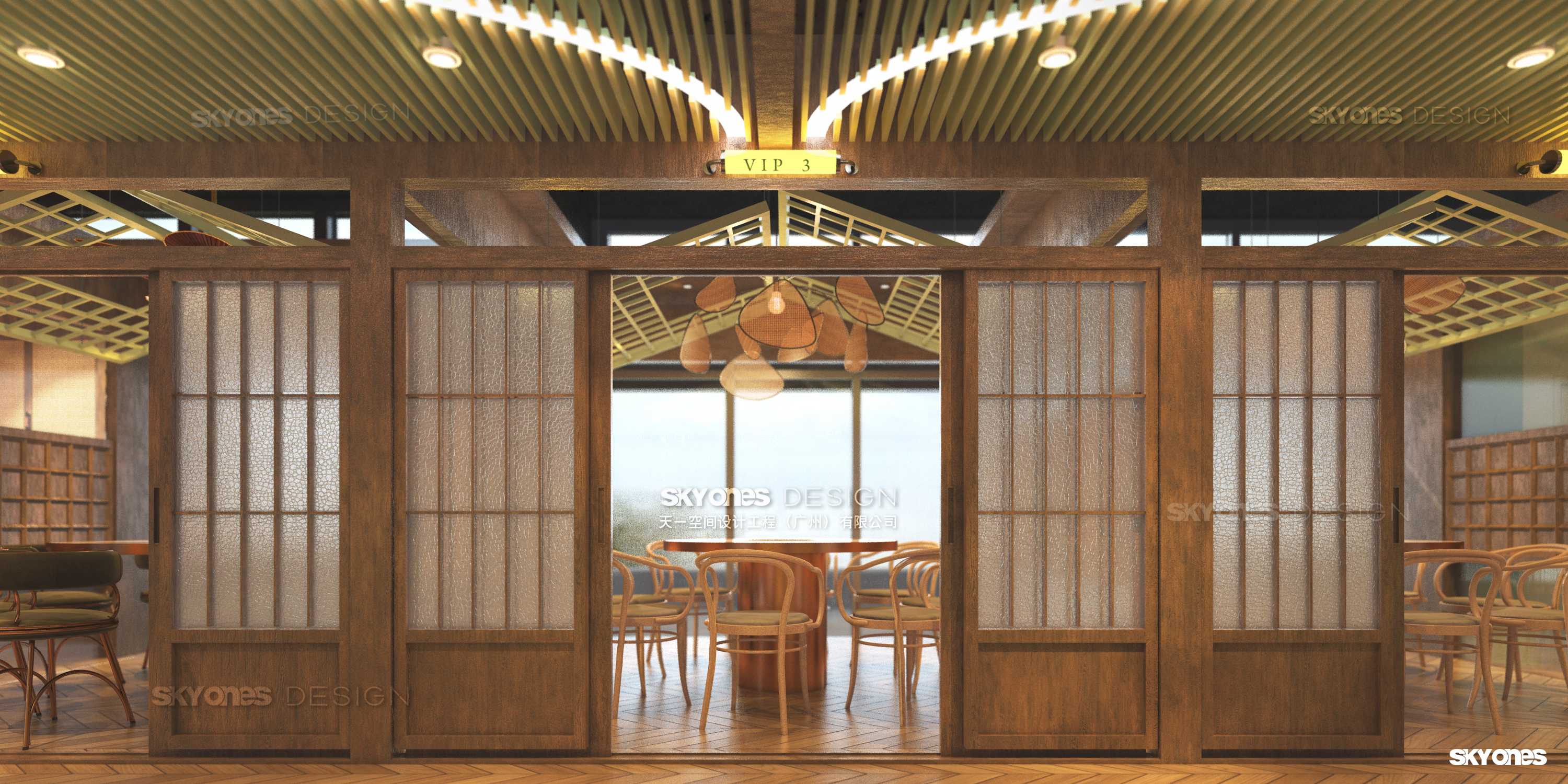 燃泰泰式火锅餐饮系统空间设计丨SKYONES-33
