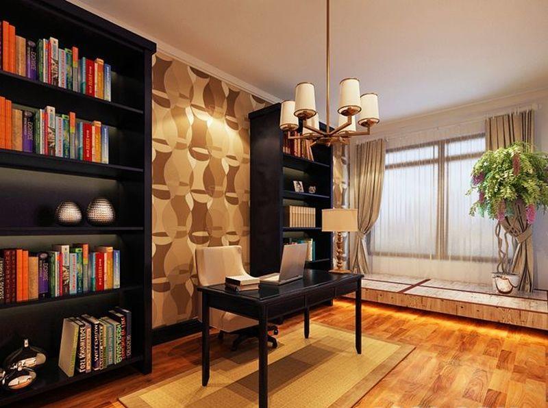 哈尔滨凤凰装饰公司盛和世纪现代简约风格装修效果图-5