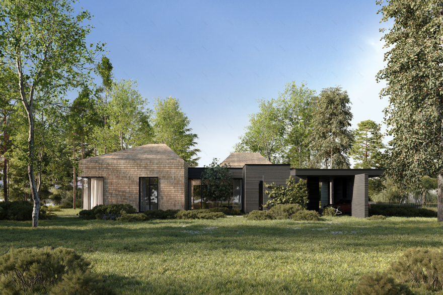 伏尔加河畔的五屋顶之家丨俄罗斯特维尔丨未明确提及设计公司,仅列出团队成员-25