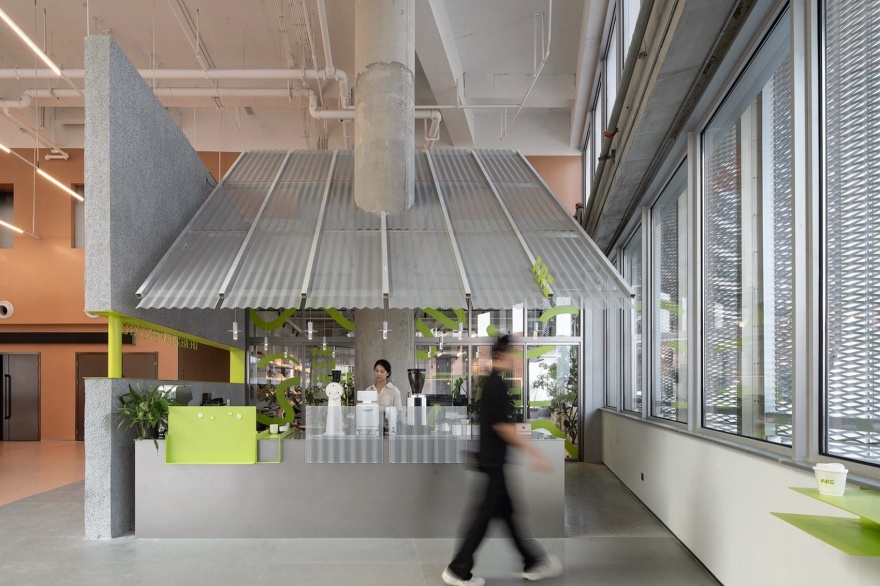 上海拾集建筑办公室及盎然咖啡丨中国上海丨上海拾集建筑设计有限公司-3