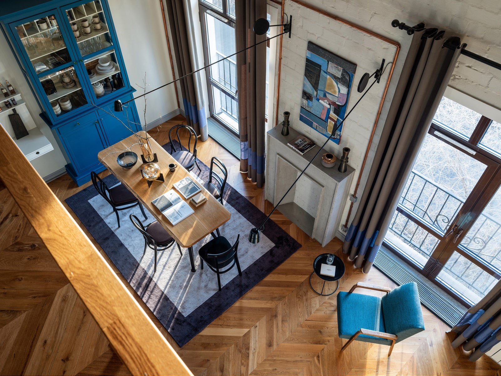 146㎡顶层新建成公寓室内设计-21