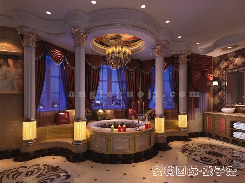 鄂尔多斯 别墅样板间【东方魅影·法式经典】-15