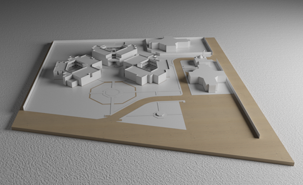 Architecture Volumetric Model-4