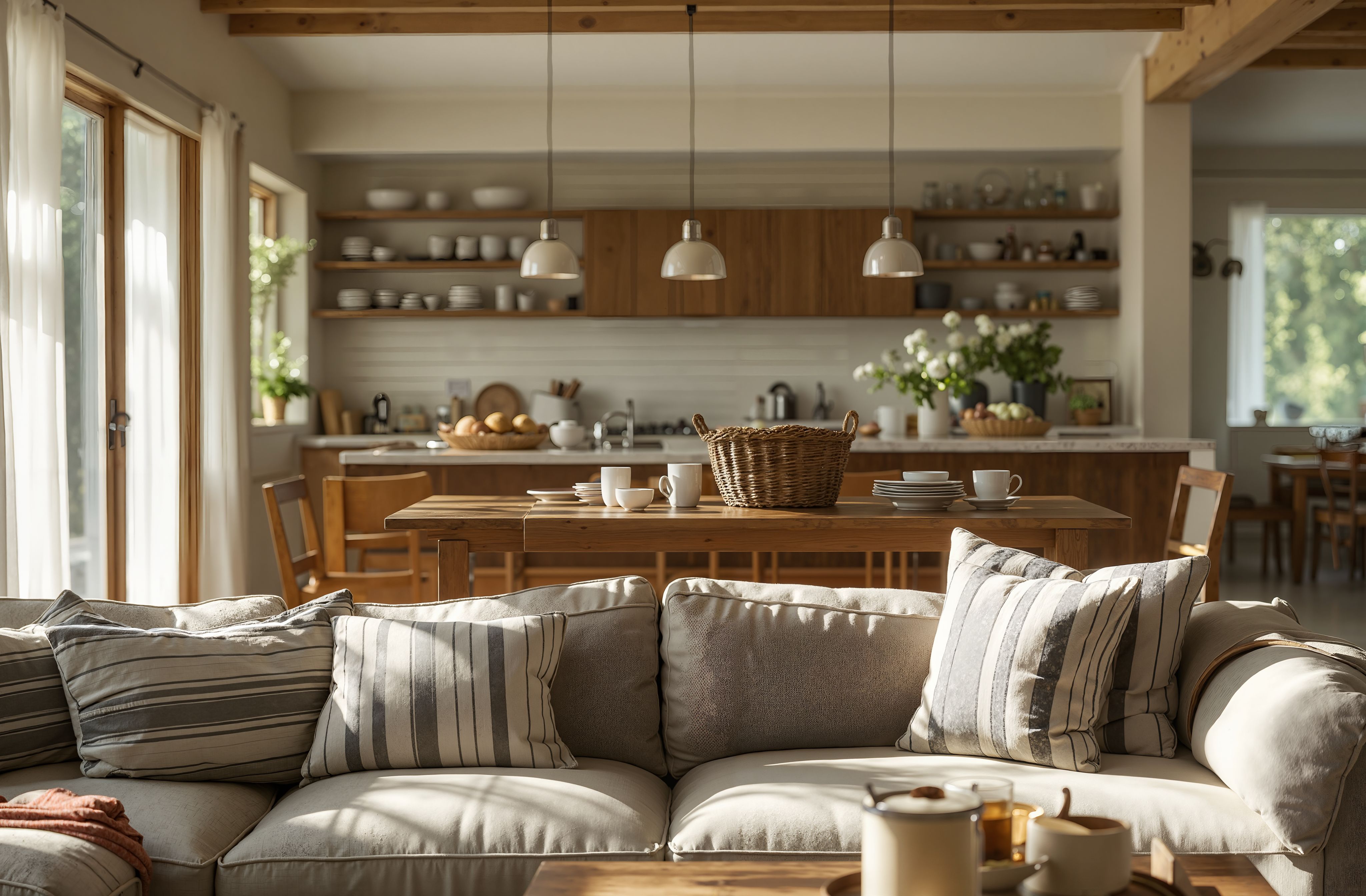 法式乡村客厅设计-26