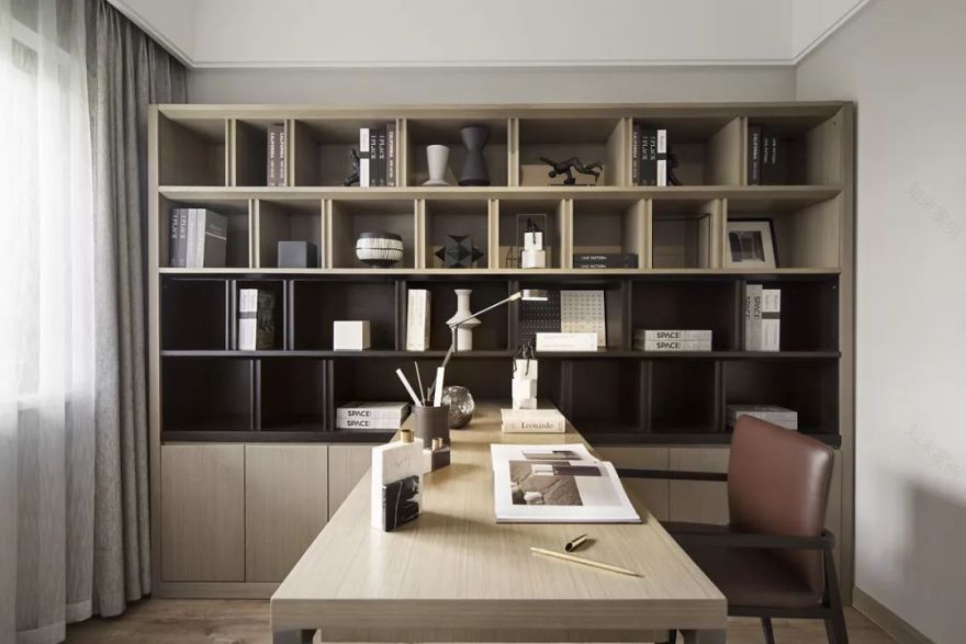 融创开平样板房 | 红灰协奏,品质生活-32