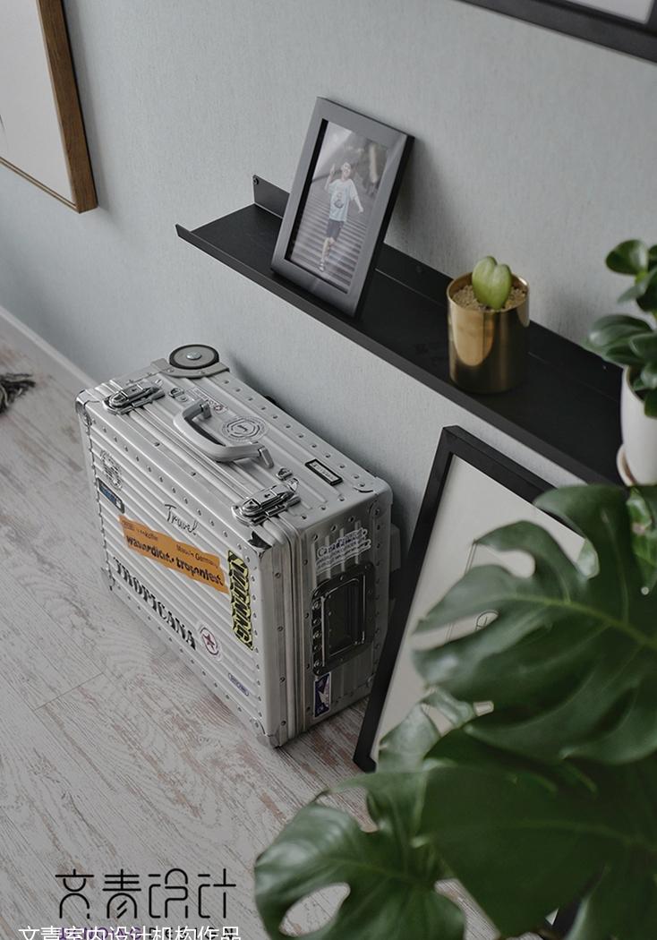 高级北欧风 175 平米摄影师家 | 绿色植物与黑白灰的完美融合-69