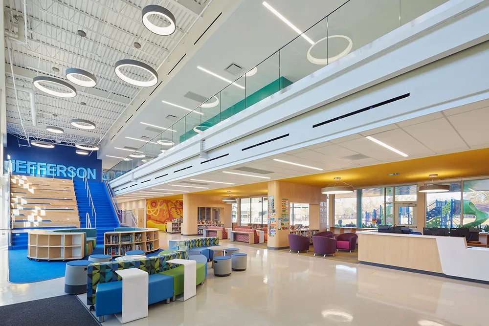 美国Jefferson Terrace Academy校园丨美国巴吞鲁日丨Grace Hebert Curtis Architects-10