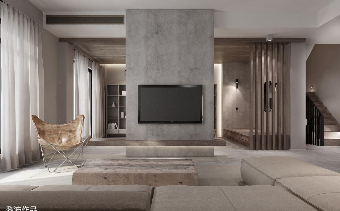 黎波设计作品 | 自然漫步，现代写意空间-2