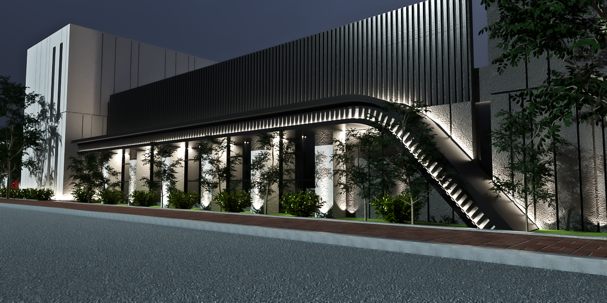 丰田培训中心外观设计-5