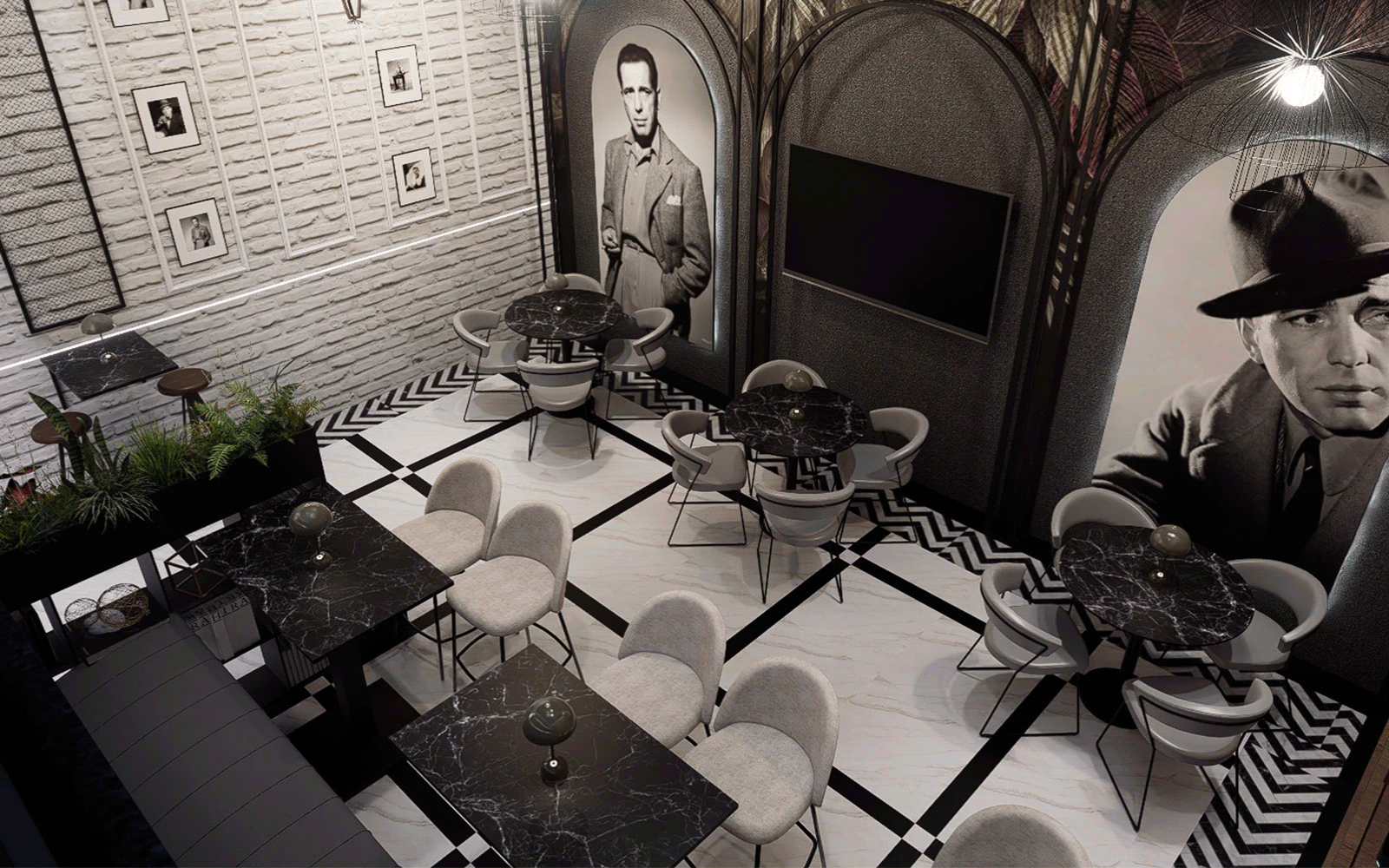 Bogart Café Bar工业风格咖啡馆室内设计丨克罗地亚丨M1st Design,室内设计师Matej Kušević-11