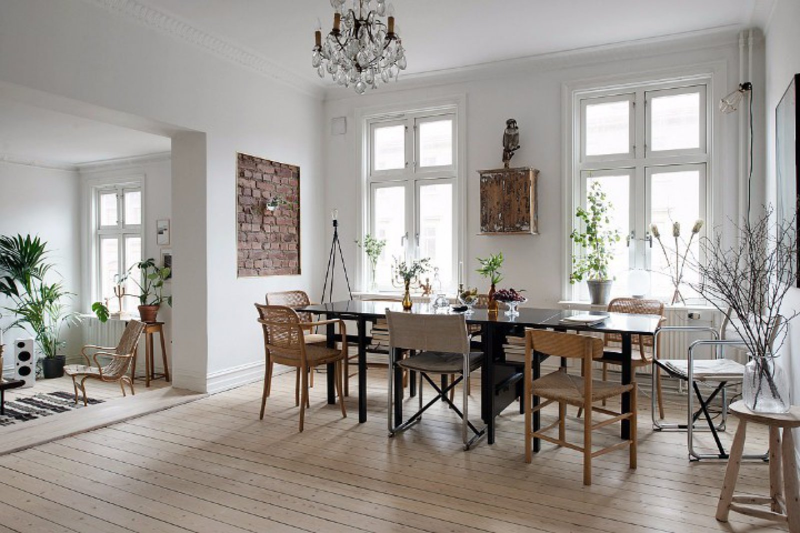 国外超美纯白北欧风住宅-5