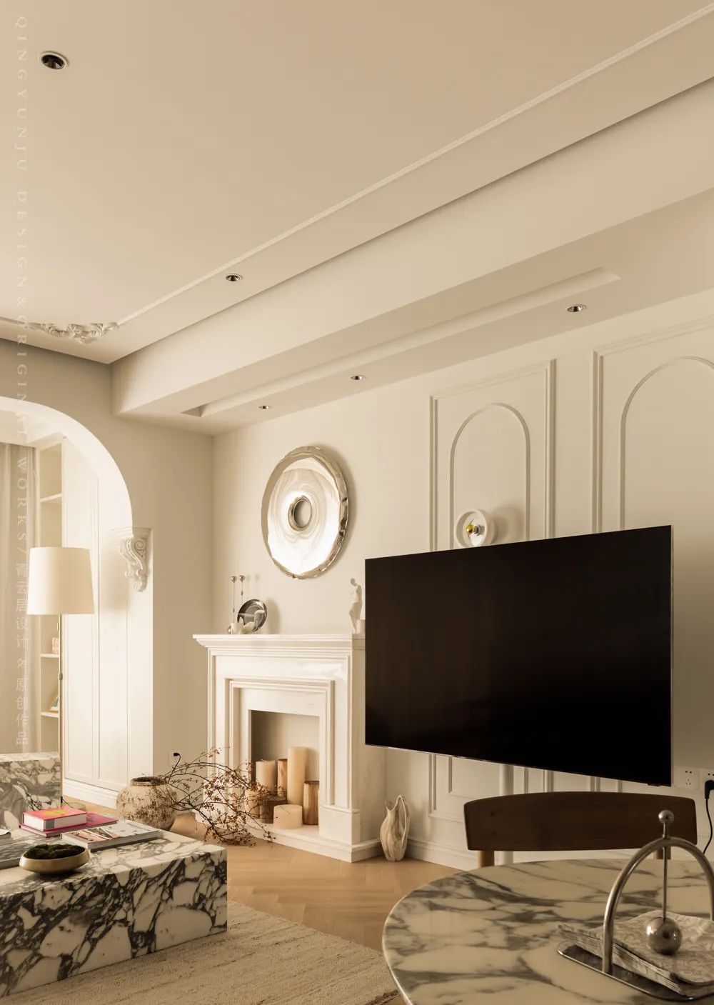 治愈系法式奶油风，住进梦想舒适庭宅-46