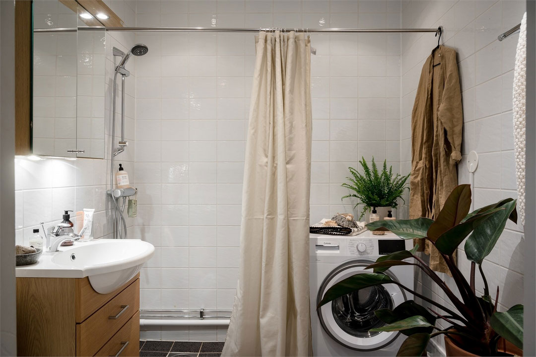 斯德哥尔摩郊区优雅暗色调公寓-17