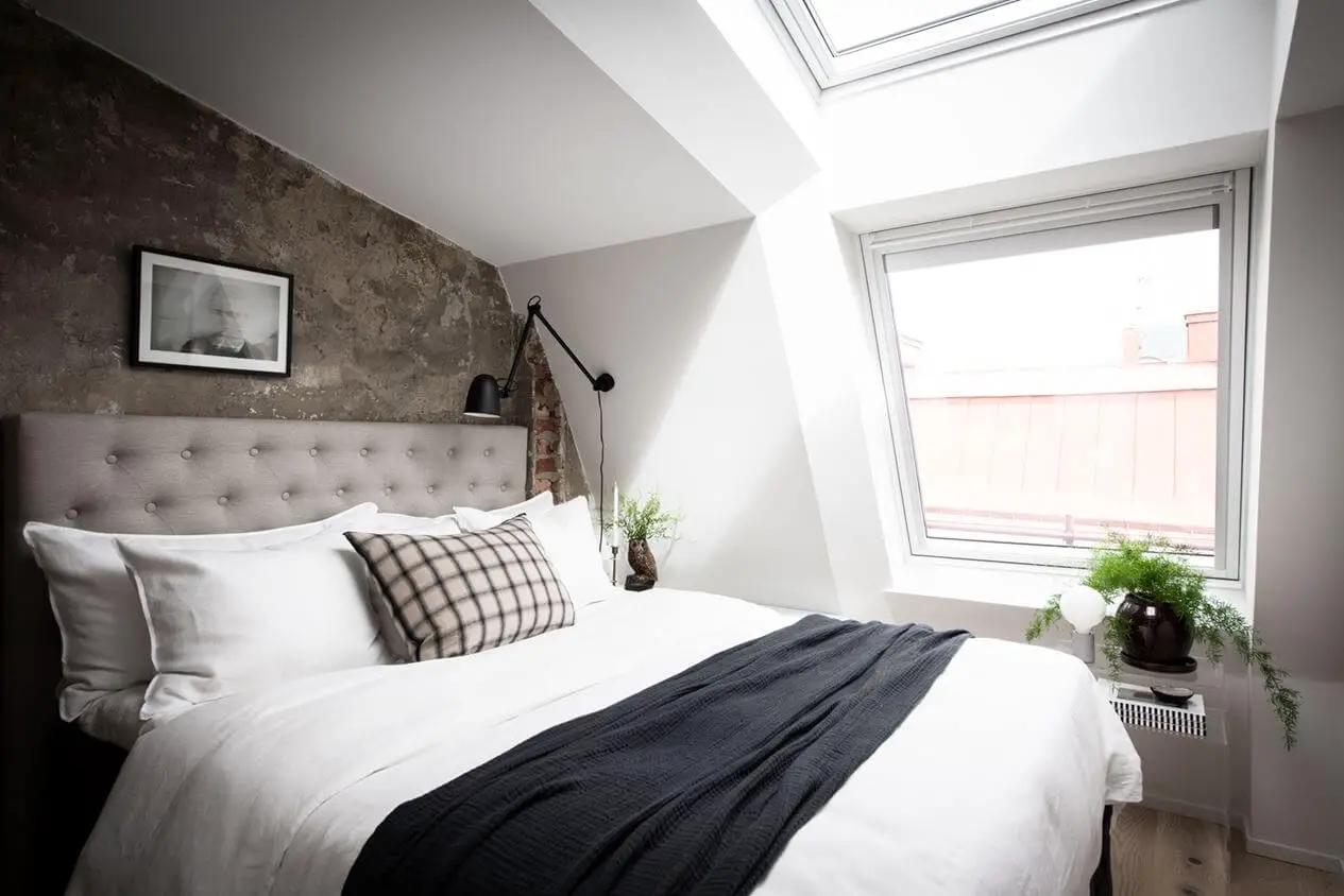 "瑞典 35m2 小户型阁楼公寓，空间利用与设计美感的完美结合"-11
