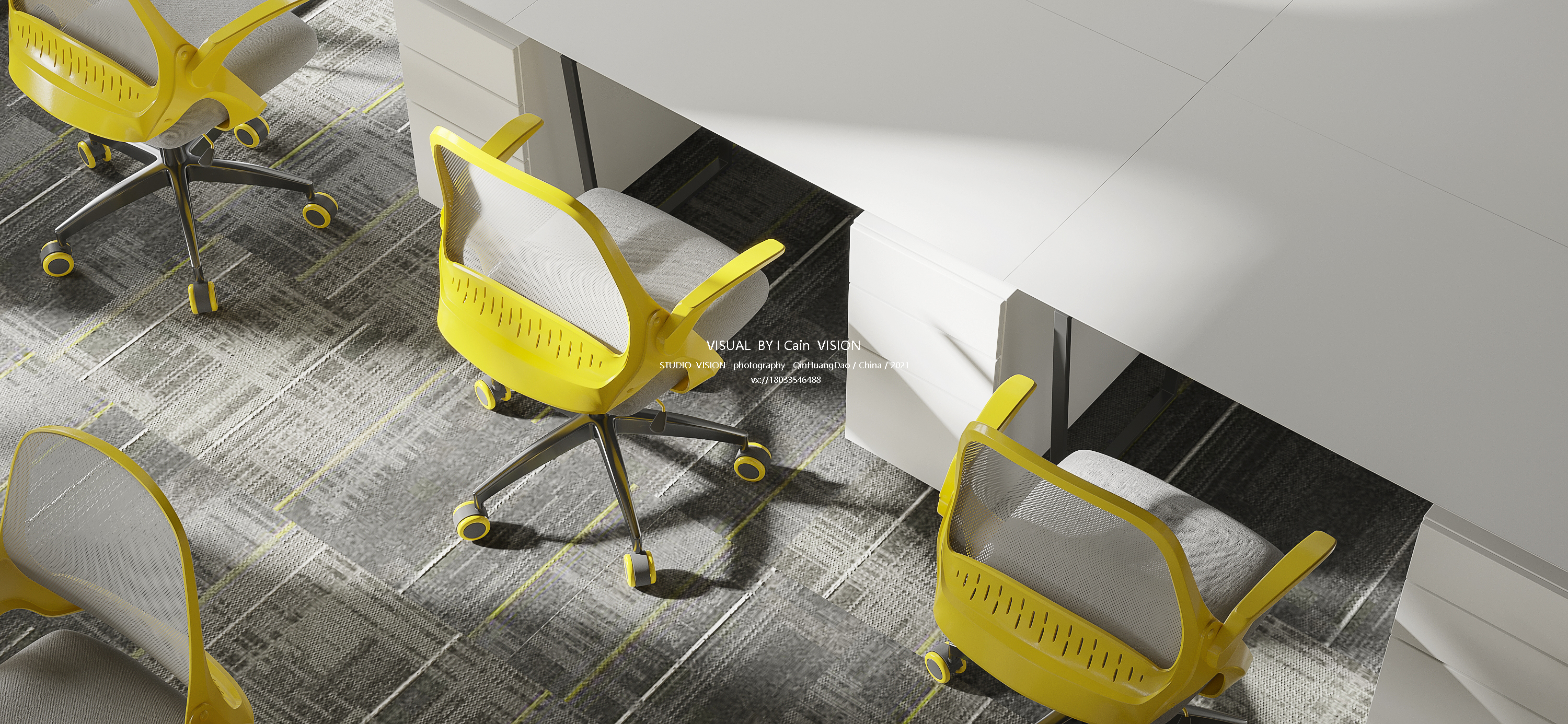 商业办公空间表现丨Cain-9