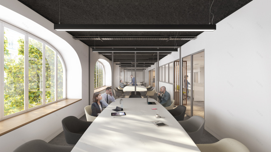 Office Interiors & Open Spaces - 3D & VR 360°-3