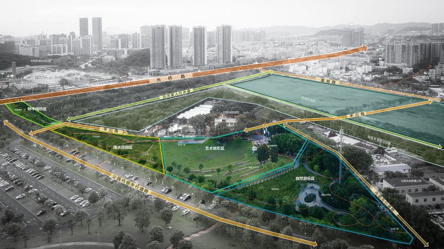 深圳光明虹桥1958生态公园丨中国深圳丨深圳自组空间,深圳市建筑科学研究院股份有限公司-125