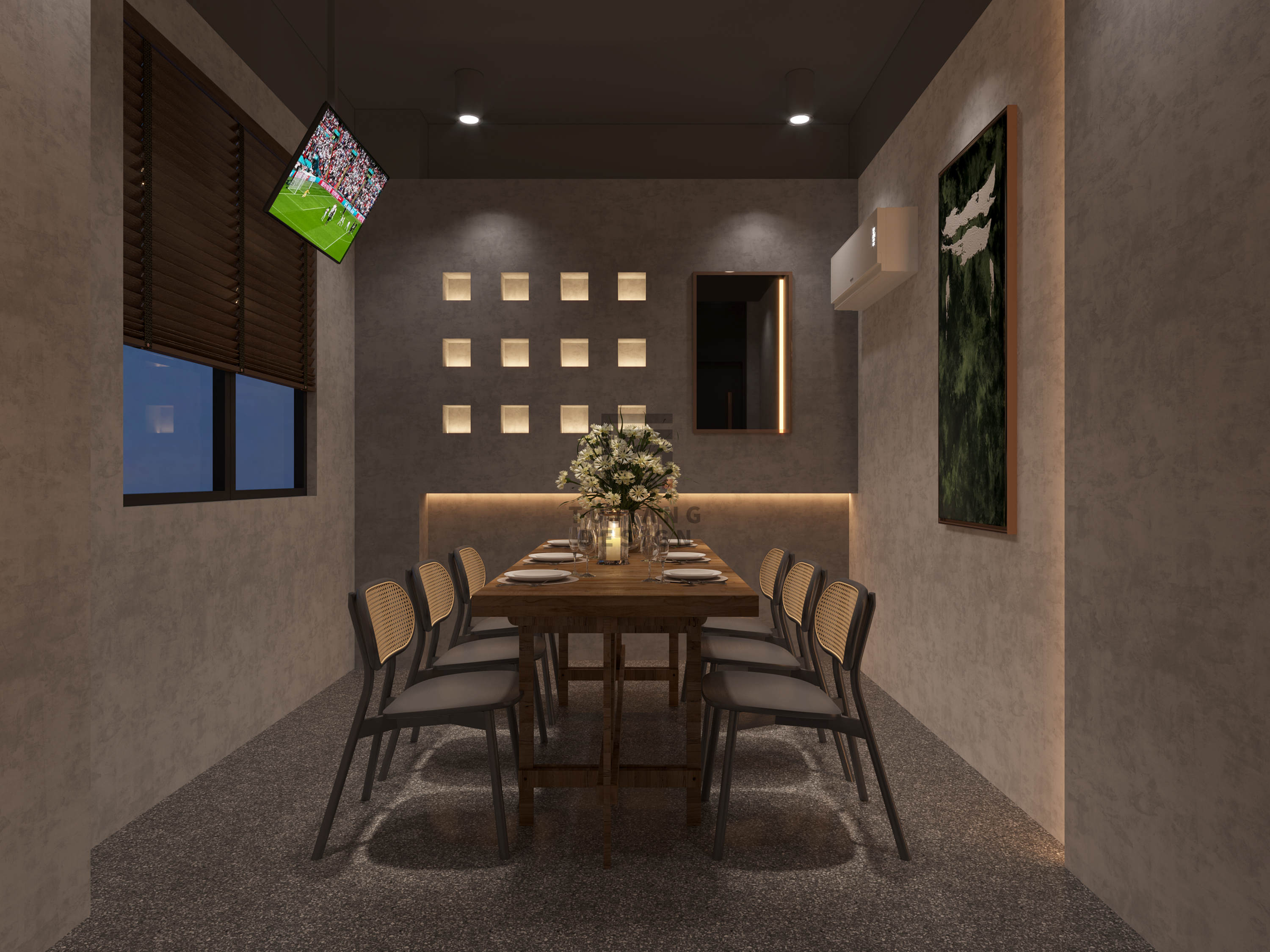 不一样的餐厅设计，太有格调了!-6