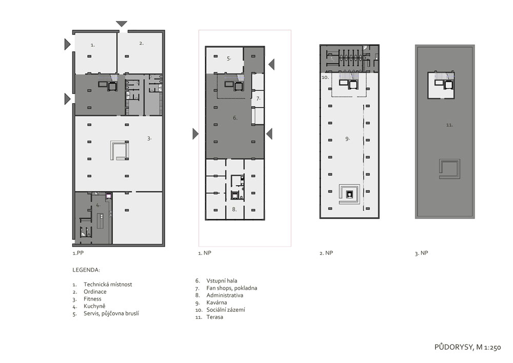 Zastřešení zimního stadionu, ostrov Štvanice | Klára Švecová-22