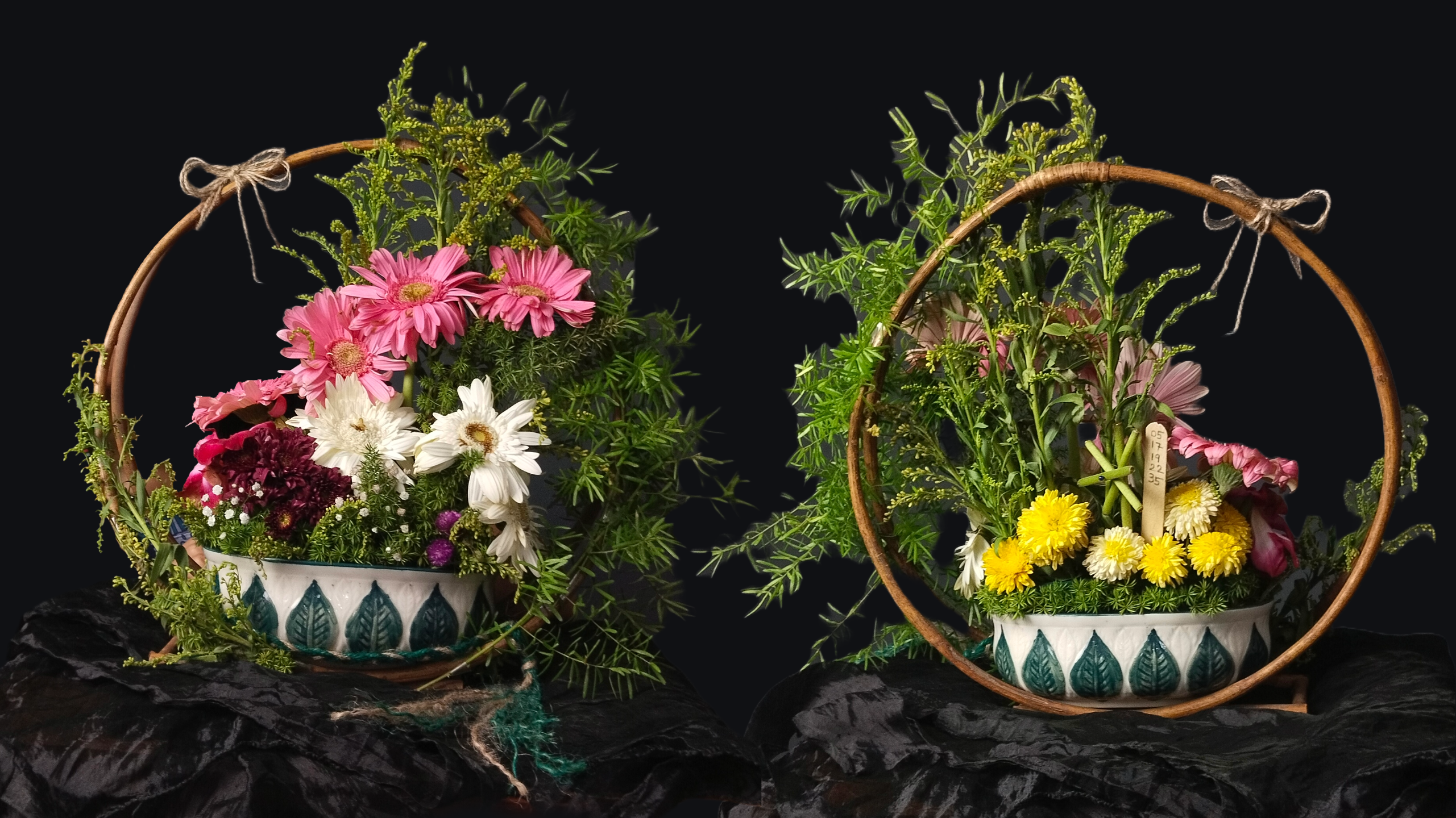 Flower arrangement - Vivid bohemian-5