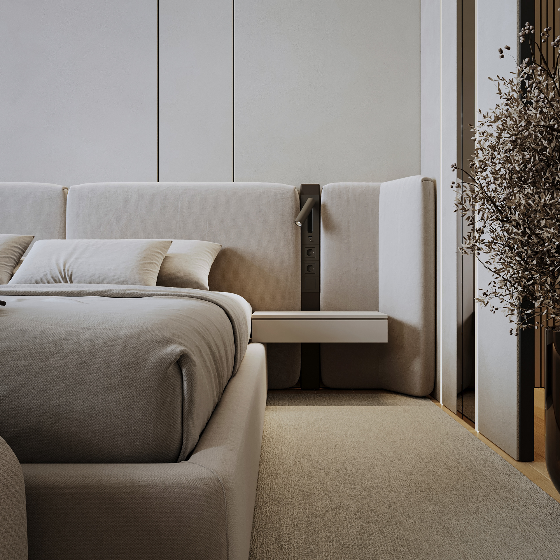 Master Bedroom | Design | Visualization-6