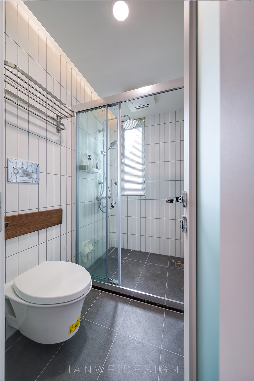 深圳新街口现代简约精致公寓设计丨中国深圳丨见微陈设艺术-66