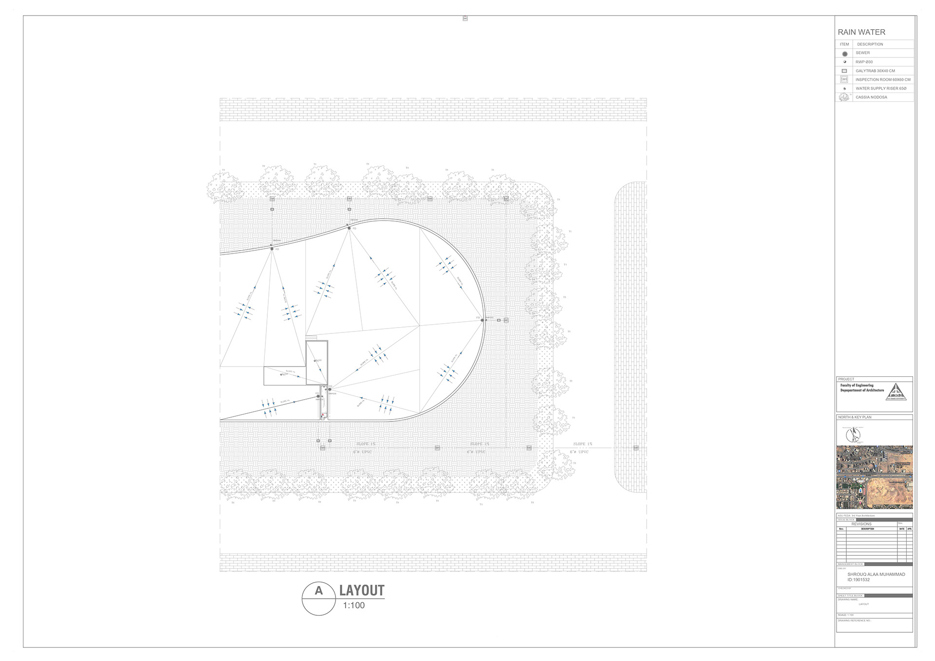 Strip Mall 执行图纸丨Ain Shams 大学工程学院建筑系-36