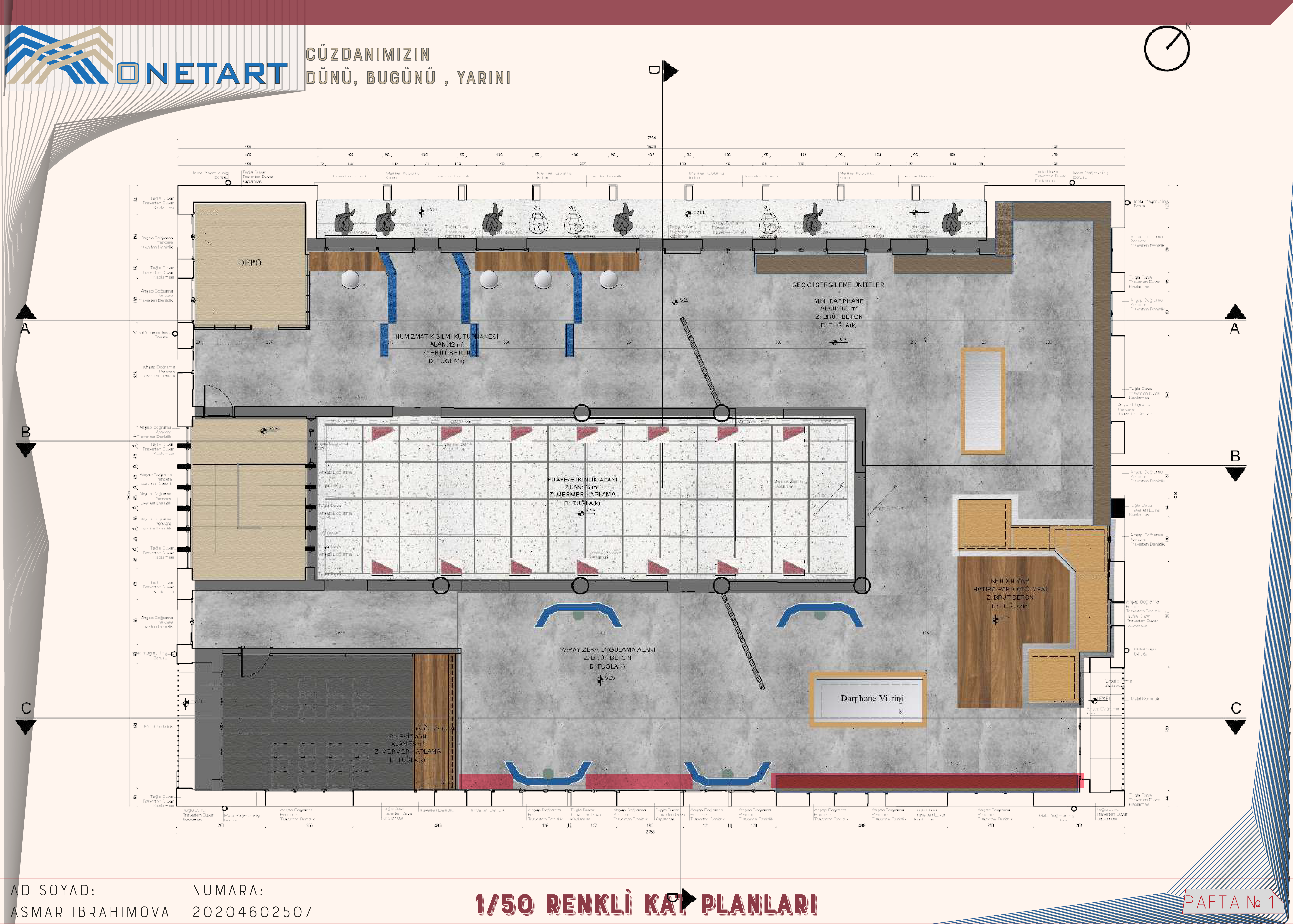 MonetArt Money Museum Design / Student Work-5