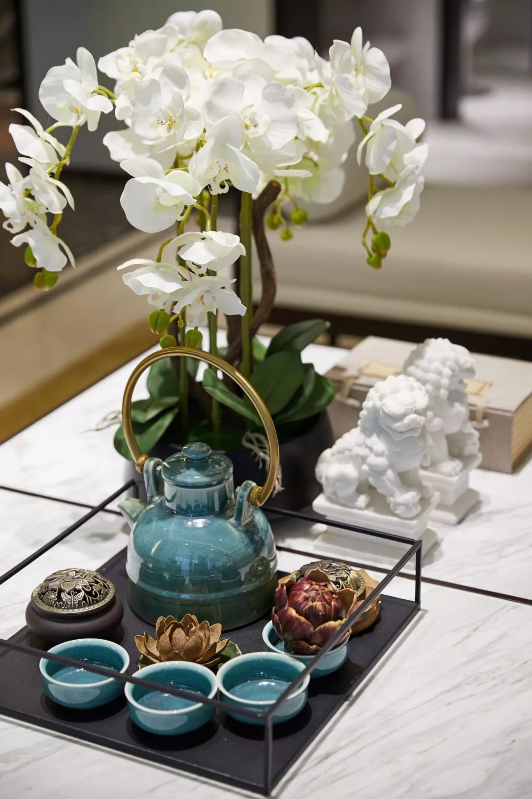 现代中式融合,绵阳九阙府 A1 户样板间-13