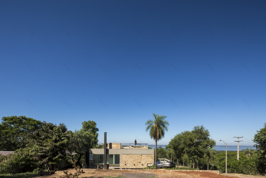 岩石与水的交融——Peak House 别墅设计-19