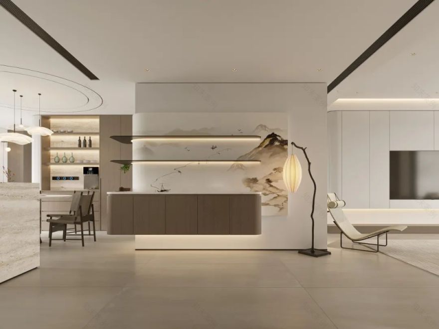 南宁滨江府现代私宅丨中国南宁丨柒颜设计-24