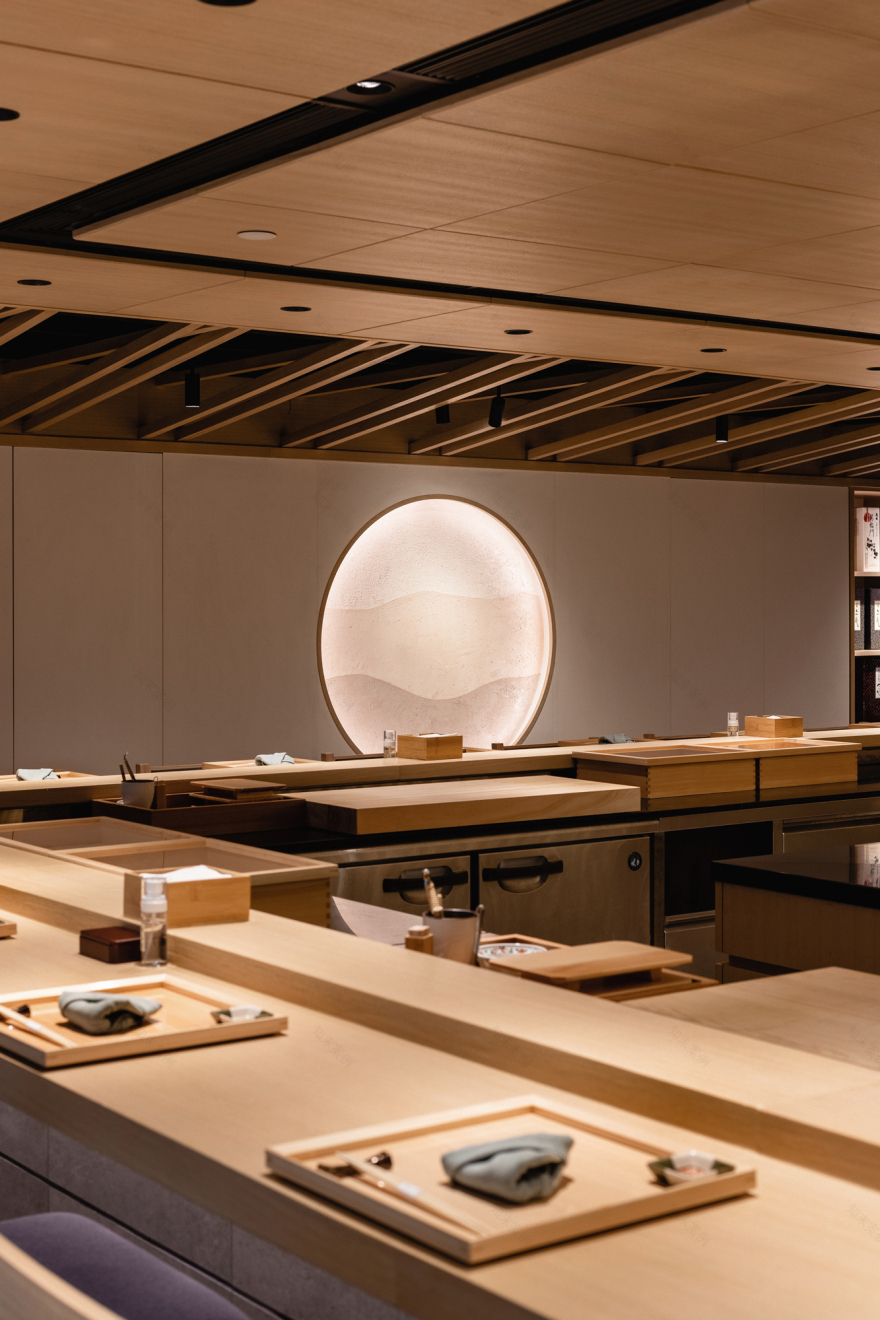 Omakase 餐厅室内设计丨中国香港丨Awhile Limited-8