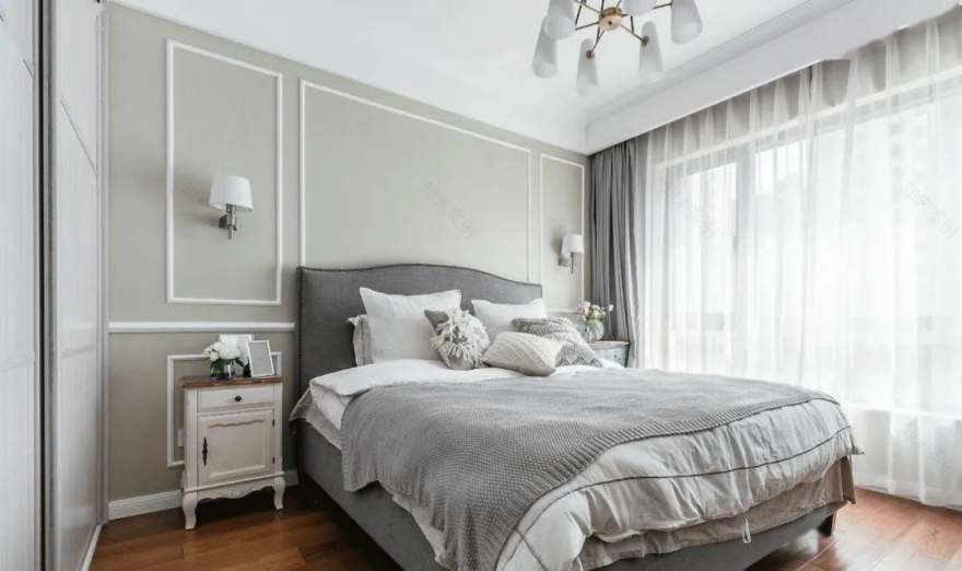 春日森林现代美式三居室-29