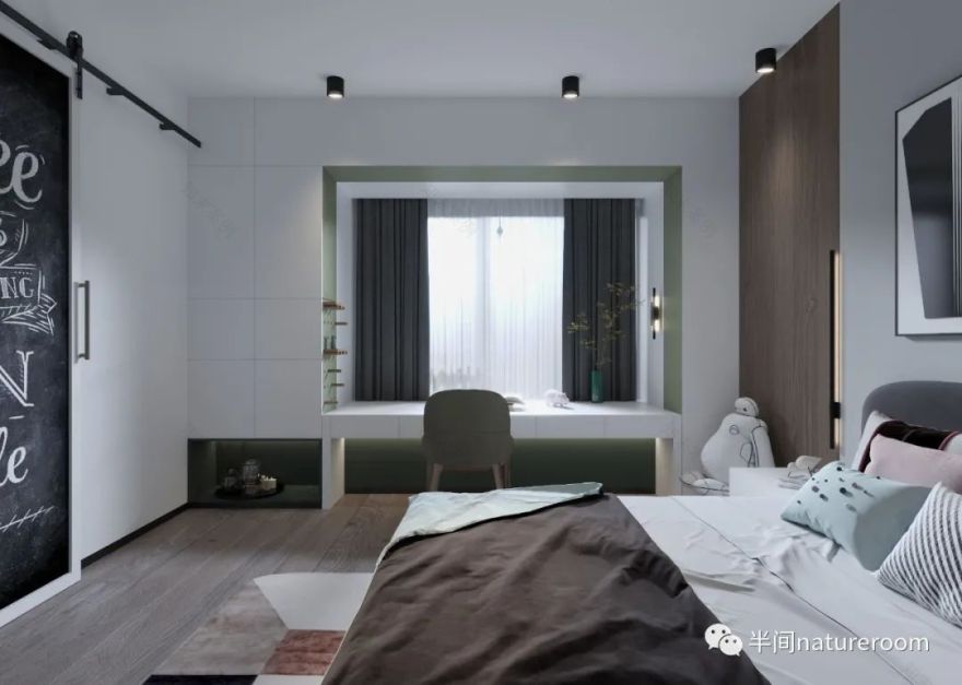 《大鱼海棠》之梦 · 贵阳华润悦府的梦幻家居设计丨中国贵阳丨上海半间设计贵阳分公司-43