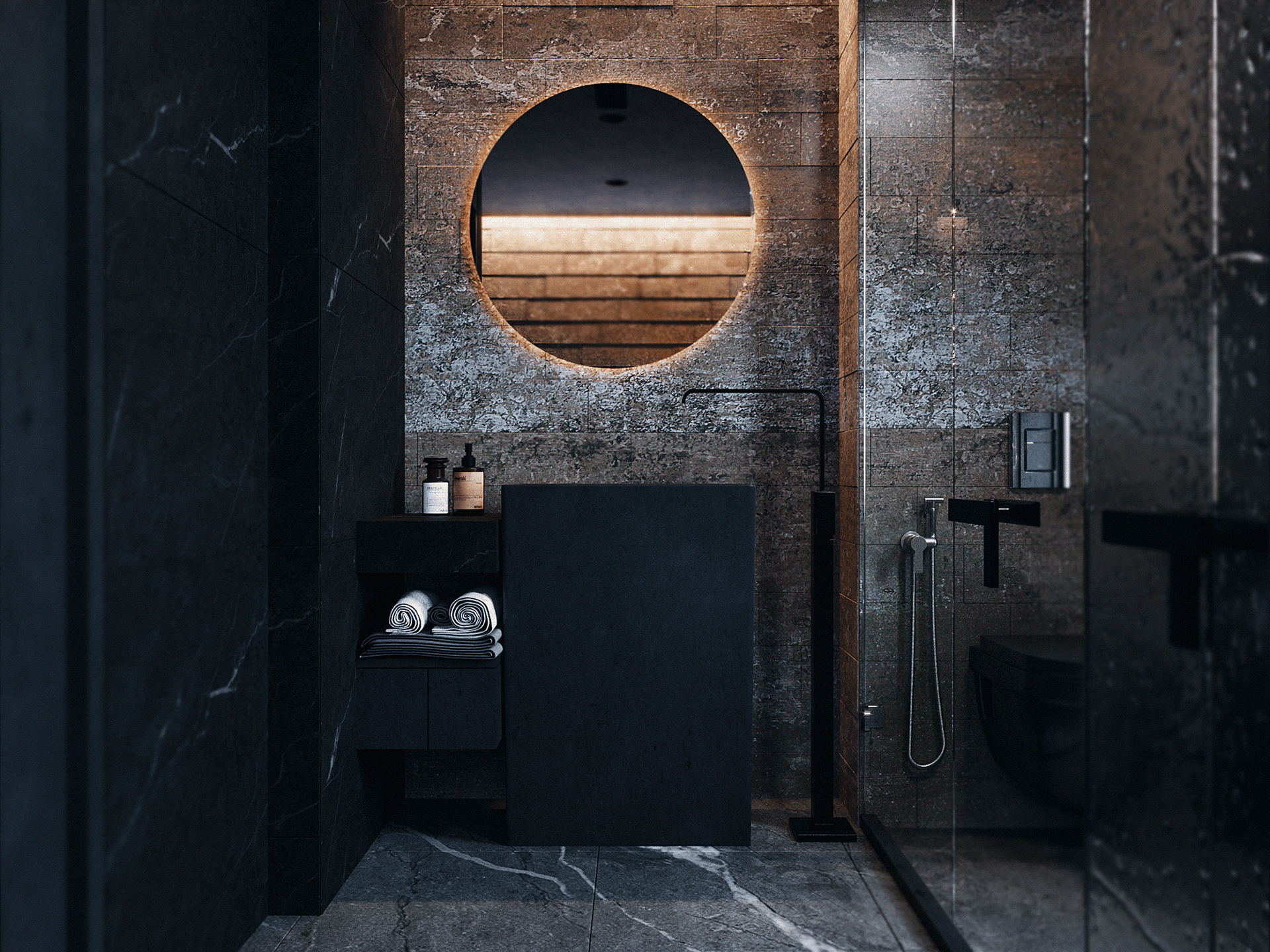 87.1㎡黑色系住宅设计  超酷！-13