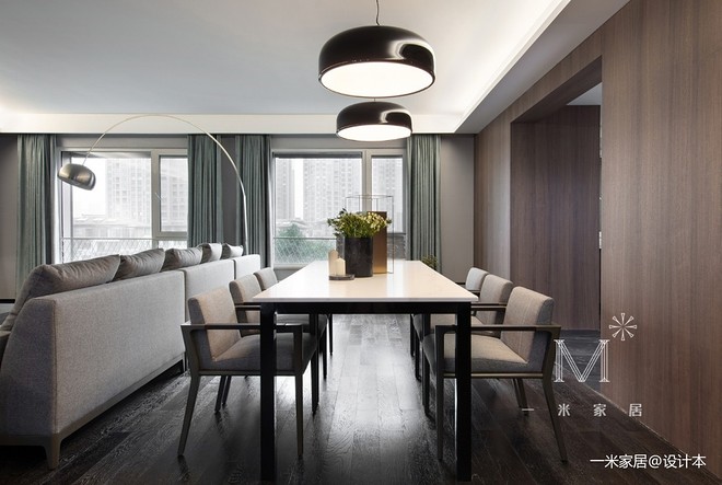 【一米家居】天真有邪 278㎡现代低奢-14