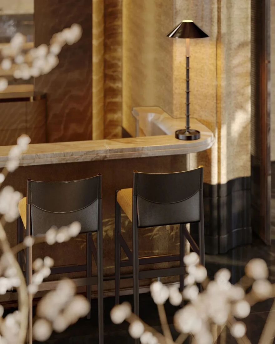 176㎡新中式美学宴会厅样板间设计丨紫香舸设计-33