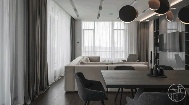 经典高级灰设计，金属和石材的完美搭配  IQOSA Architect-0