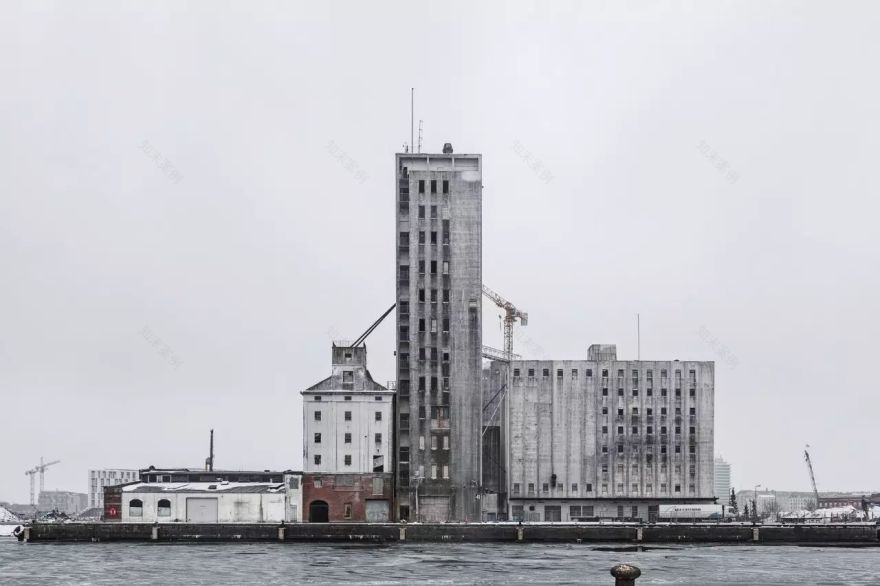 北欧粮库爆改成公寓楼,毛坯的样子比精装更帅气-13