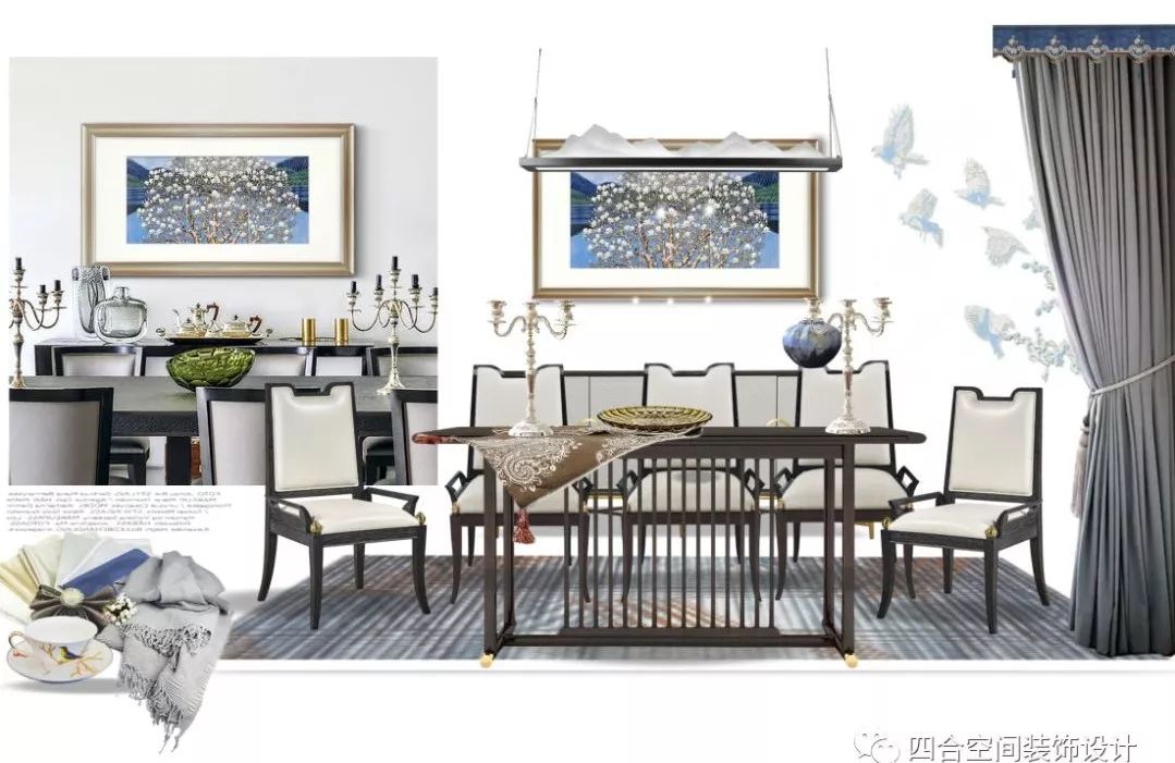 太原城上城 125㎡中式家居设计,自然与优雅的完美融合-19