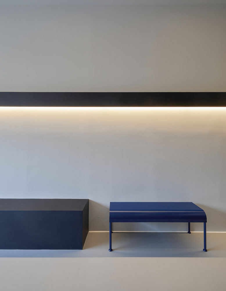 13 坪蓝色魅力咖啡厅，室内设计诠释简约时尚-11