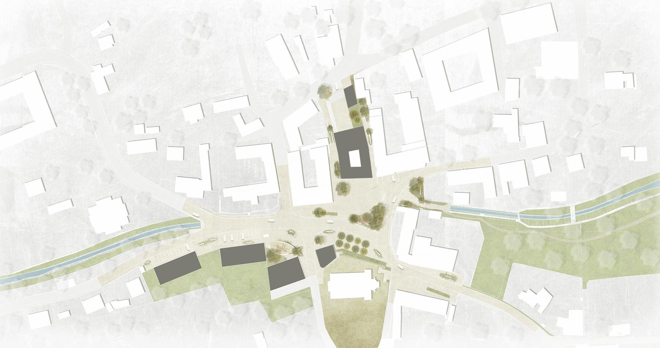 霍尔辛教堂拱廊丨Hertl Architekten-2