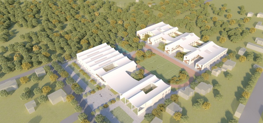 平时建筑事务所丨捷克 LOŠBATES 小学设计竞标方案 建筑设计 丨中国-8
