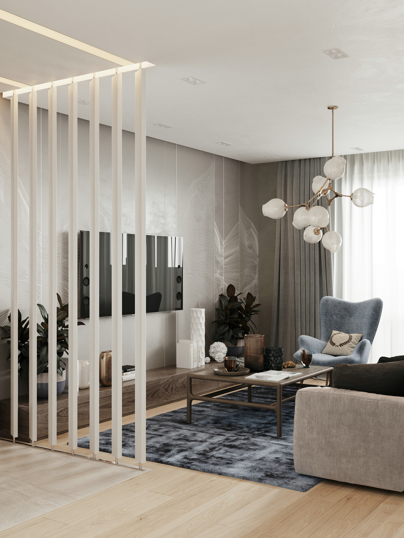 现代轻奢设计 | 细节尽显优雅格调-2